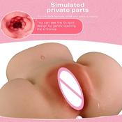 Dual Channel Sex Doll Big Butt Ass Boobs Pussy Pictures And Artificial Vagina Sex Toy For Adult Masturbation from Automatic Woman